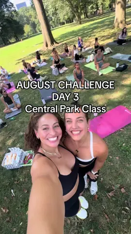 Shout out 👑 @molly mook ! #workoutchallenge #august #nyc #nycfitnessinstructor #centralpark #nycworkoutclass #barresculpt #workoutmotivation #nycgirls 