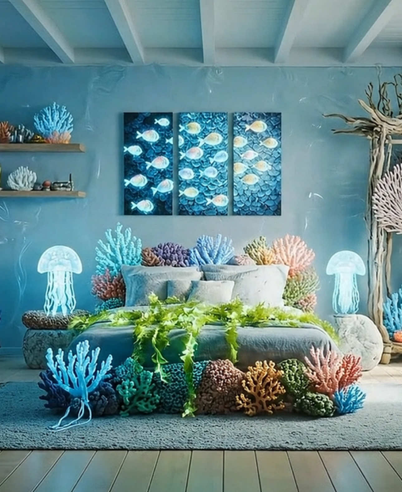 Opening instant bedrooms, which one are you choosing? #asmr #whichonewouldyoupick #asmrsounds #oddlysatisfying #pickone #aiasmr #aivideo 