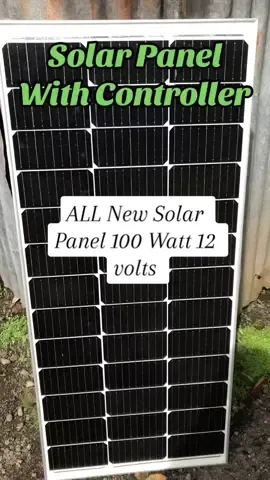 ALL New Solar Panel 100 Watt 12 volts order now⬇️🛍🛒 #solarpanel #solarsystem #panel #fyp #trending #panels #fyppppppppppppppppppppppp 