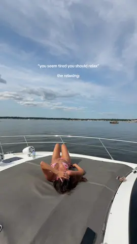 The only way I want to be 😌 #relaxing #ocean #boat 