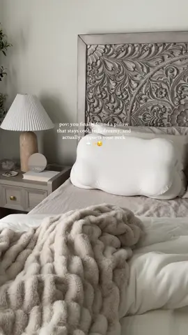 cooling, cloud soft, and real neck support you can actually feel! come with dual height design, ergonomic zones, and a washable cooling cover, the mellow pillow is a dream ☁️ I’ve gotten the best sleep! this one’s for the side sleepers, hot sleepers, all the sleepers! @Mellow Sleep gets it ✨ #mellowpillow #cozyathome #cozyliving #coolingpillow #bedroomaesthetic #cozytok  cozy bedroom inspo, cozy apartment aesthetic, home inspo, neutral bedding ideas, tips for a cozy bedroom vibe, neutral apartment aesthetic
