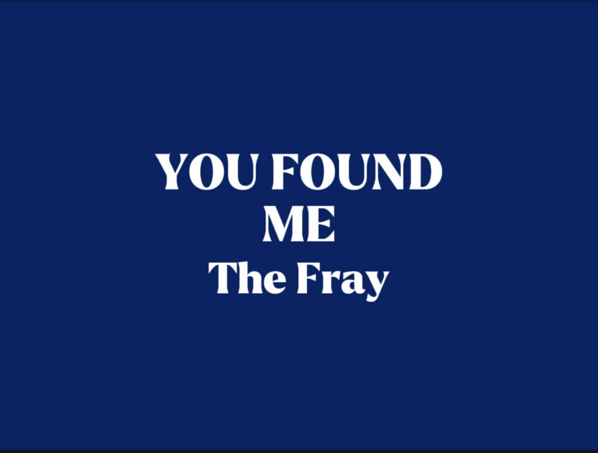 You found me - The Fray #youfoundme #thefray #capcut #lyricsvideo #lyrics #song #edit #music #viral #trending #fyp #foryoupage #fypシ 