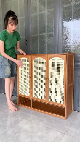 Tủ giày dép bằng gỗ nhiều tầng để được rất nhiều giày dép luôn nè#tugiaydep #review #xuhuong 