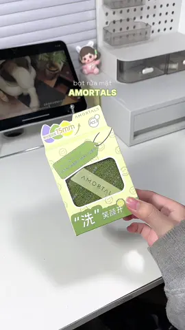 bọt rửa mặt #amortals #botruamat #fyp #unboxing #zieunbox 