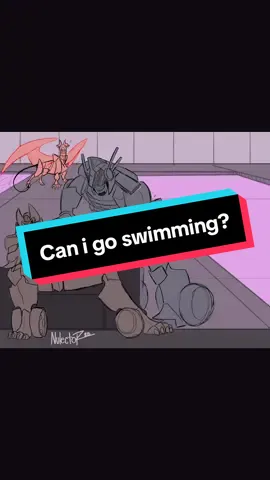 He just wants to go swimming… Diablo, Trooper, and HellCat were an unlikely trio before Diablo ran away from the deceptions in favor of joining the autobots. They didn’t necessarily enjoy each others company but were tolerant of one another for the most part… #fypシ #foryoupage #fyp #fypシ゚viral #transformers #transformersone #transformersoc #transformersprime #transformersriseofthebeasts #canigoswimming 