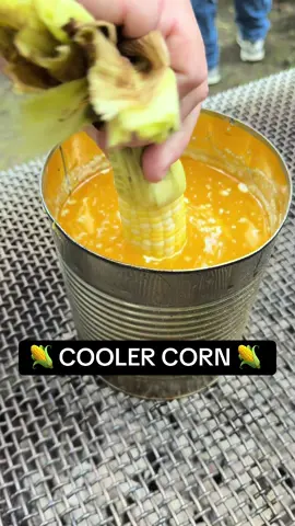 Cooler Corn on the cob at the Hickory Haven is an experience all in itself 
