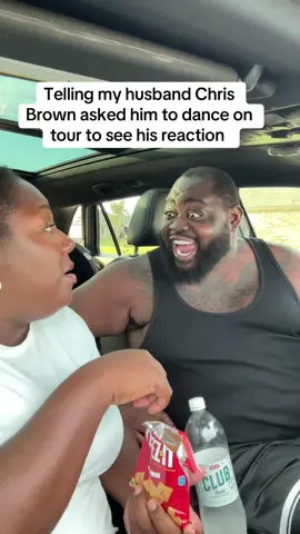 He ain’t playing NO games! He’s ready y’all 🤣 #reaction #fyp #husbandwife #funny #explore #dance #prank 