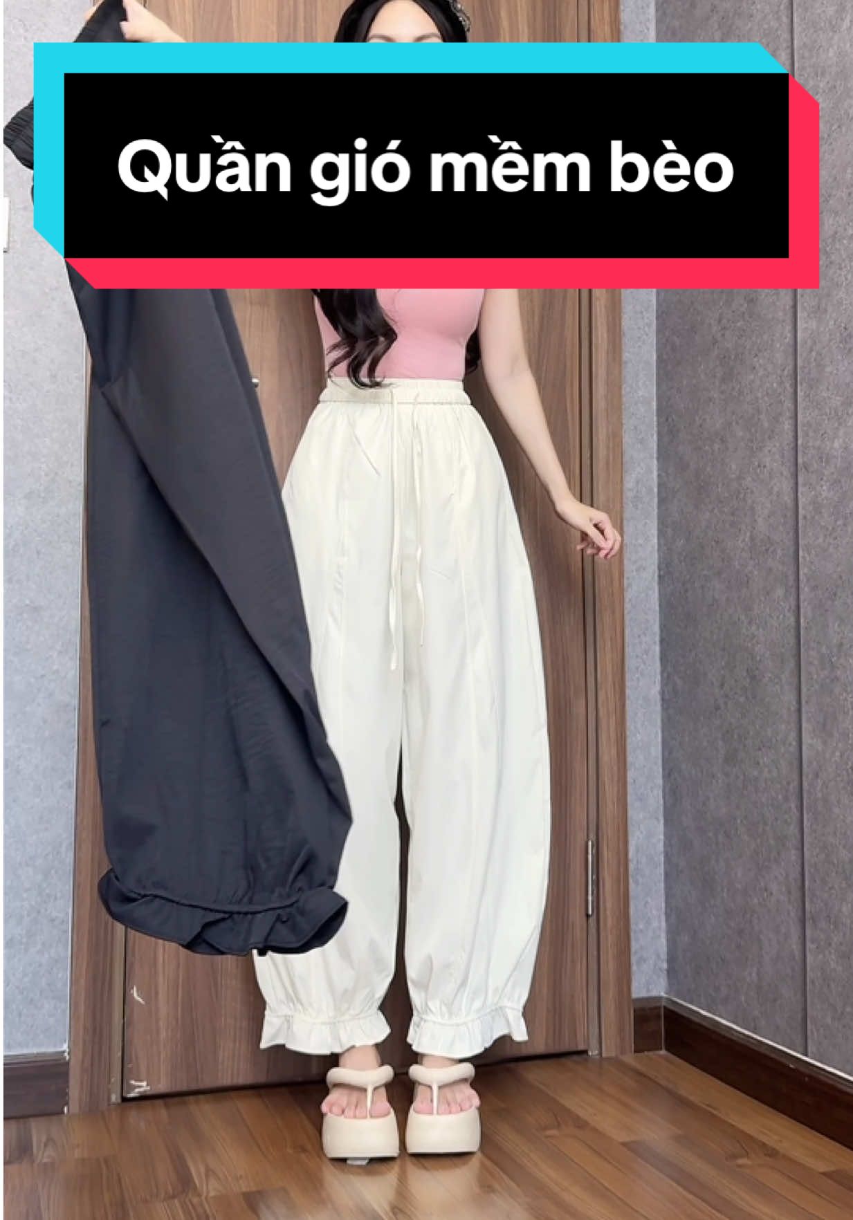 Quần gió mềm hot #xuhuong #outfitideas #phanhriviuuu #hottrend #reviewquanao 