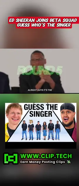 Ed Sheeran joins Beta Squad- Guess the singer Round 5 #betasquad #edsheeran 