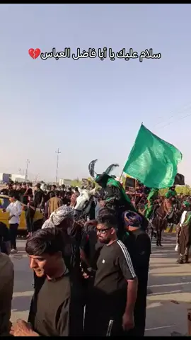 سلام عليك يا أبا فاضل العباس #حسين_ياسر 