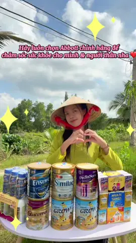 Hãy luôn tin dùng các sản phẩm Abbott chính hãng để chăm sóc sức khỏe của mình và người thân nhé❤ #Abbottchinhhang #EnsureGold #Glucerna  #Pediasure  #Similac2+  #AbbottGrowGold