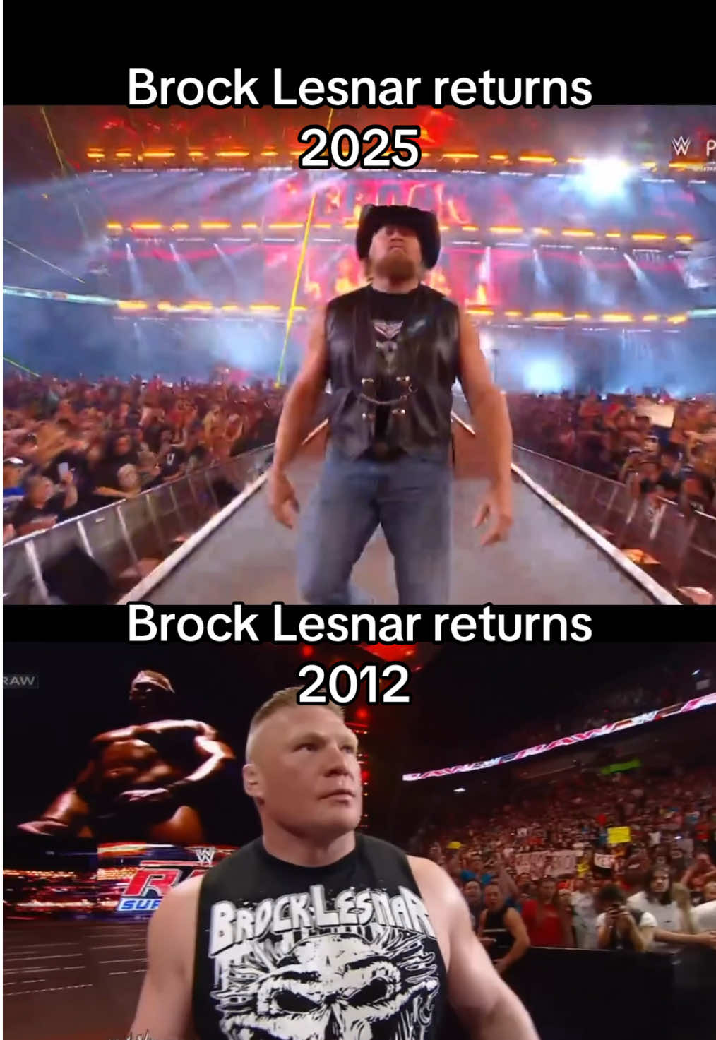 Paralelismos cinematográficos 💀💀🤌 #brocklesnar #WWE #johncena #returns 