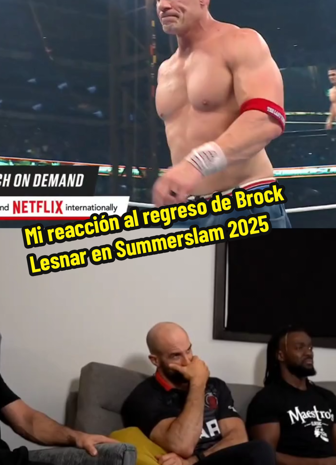 Mi reacción al regreso de Brock Lesnar en Summerslam 2025 #WWE #wweraw #smackdown #romanreigns #sethrollins #johncena #codyrhodes #randyorton #cmpunk #bronsonreed #bronbreakker #brocklesnar #dominikmysterio #SummerSlam 