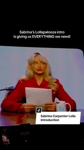 Pop diva or stand up comedian?! The world will never know!  #sabrinacarpenter #lollapalooza #shortnsweet #mansbestfriend 