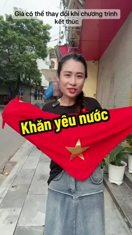 Concert A80 cận kề lun rồi các bác ơii. Các bác có khăn đẹp đi đu chưaaa #habidecor #khanchoangcodosaovang #khanquangdo #2thang9 #quockhanhvietnam #a80 #lacotoquoc #quockhanh2thang9 