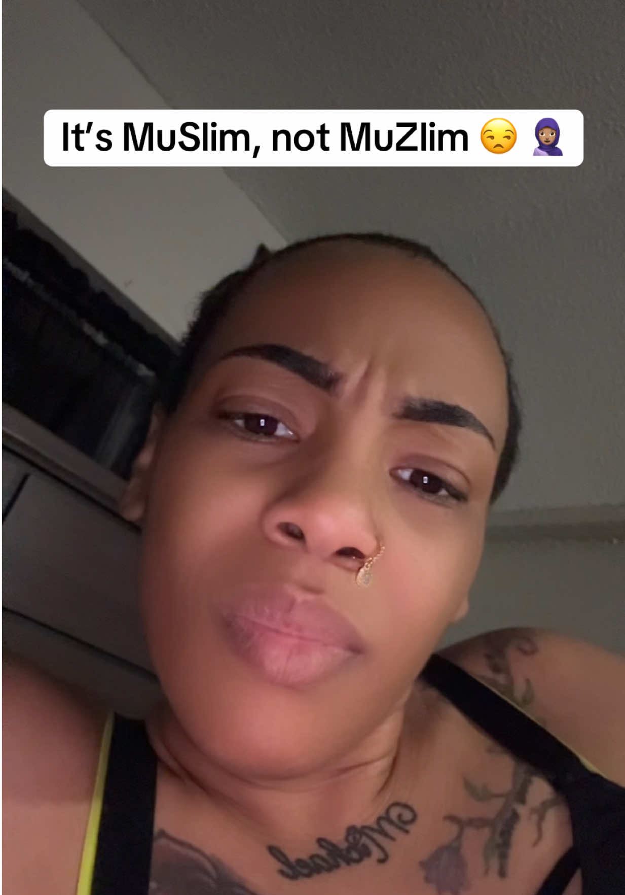 Like say it right already! 😒#fyp #muslim #islam #relatable #muslimah #revertmuslim #blackgirlmagic 