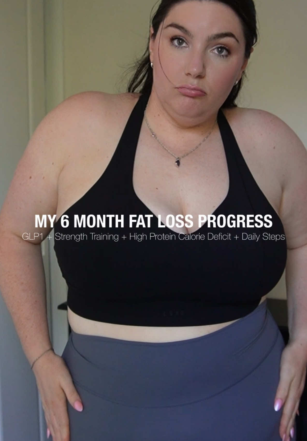 I didn’t start my fat loss journey at 124.8kg. That’s just when I started my GLP-1 medication. I actually started at 145kg. No camera. No before photos. I didn’t want to be seen. I was ashamed, exhausted, and honestly just trying to survive. I slowly got back into the gym, worked on healing my relationship with food, and lost 20 kilos through sheer consistency. But after two years of training hard, eating better, and doing everything right, I hit a wall. Every time I tried to go into a calorie deficit, the food noise took over. I had to bully myself just to stick to it, and it felt like my body was screaming for more energy. No amount of willpower could make me do it well while working full-time, having a life, and trying to stay mentally stable. So in Feb 2025, I started a GLP-1. Not as a shortcut, but as support. Because I still had to do all the hard stuff. Track my calories. Hit my protein. Strength train. Move daily. Protect my muscle. Look after my mental health. This is my six-month check-in since starting at 124.8kg. I’ve lost another 20 kilos. That’s 40 kilos total since 145kg. I’d still like to lose another 20. But I already feel stronger, healthier, and more me than I’ve felt in years. #fatlossjourney #GLP1support #sustainablehealth #weightlosswithmuscle #strengthtrainingforwomen #healingmyrelationshipwithfood #healthnotperfection #balancedfitness #womenshealthjourney #bodyrecomposition #selfcompassioninfitness