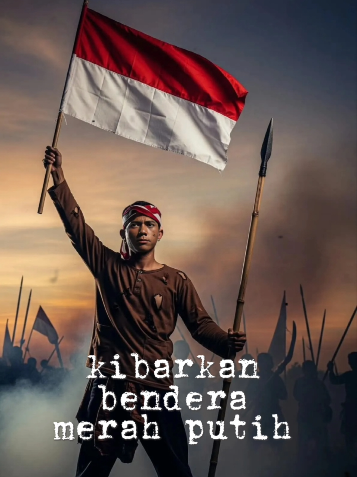 KIBARKAN BENDERA MERAH PUTIH  #indonesia #80 #dirgahayuindonesia #fyp #merdeka #fyp 