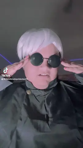 JJK DUETS?! #gojoucosplay #jjkcosplay #gojousatoru #jujutsukaisen #foryou #fyp #viral #pridestarimafirstcos #sugarwiththecos #nofriends #cosplaycircle #theultimatepridestar90 