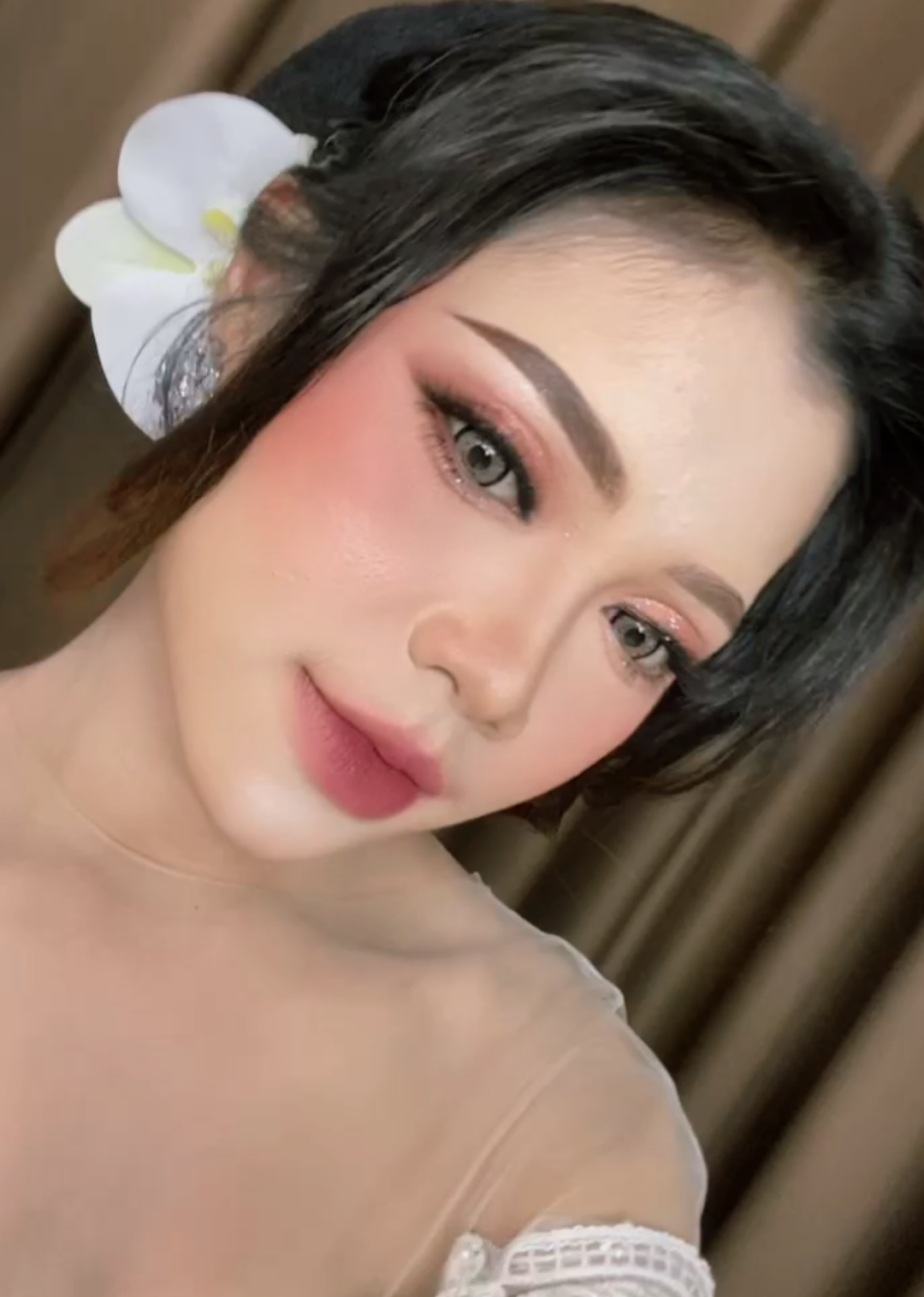 cek akun @rizafitri10 ada berbagai tutorial makeup. cakep banget makeupnya awet tahan lama gacor no luntur no crack ❤️‍🔥🤍 #muse #model #modelmakeuptutorial #modelbatangpekalongan #makeuptutorial  #xyzabc #fyp 