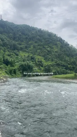 At the end of the day, we all dream of a life closer to nature🍃 #fyp #villagelife #khola #nature #viral 