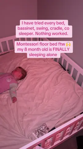 I would have done this months ago had I known! #montessoribed #floorbed #TikTokShopBackToSchool #tiktokshopcreatorpicks 