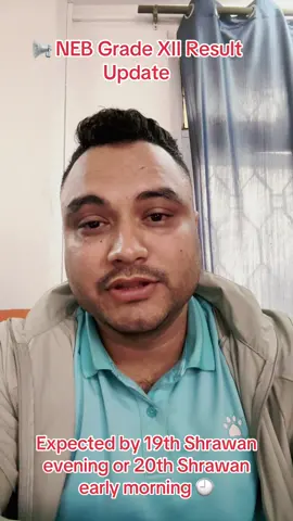 📢 NEB Grade XII Result Update Expected by 19th Shrawan evening or 20th Shrawan early morning 🕘 Stay tuned & best wishes to all students! 🙌📄    #NEB2082 #NEBResult #Grade12 #ResultDay #VibrantEntrance #NEBUpdate #StudentLife #ExamResults #12thResult #NepalEducation #CEE2081 #MedicalEntrance #ResultAlert #ScholarshipUpdate #DoubtClearance #VibrantMBBS #FutureDoctors #MBBSinNepal #NepalStudents #creatorsearchinsights #educationalpurposes #nocommunityguidlineviolation 