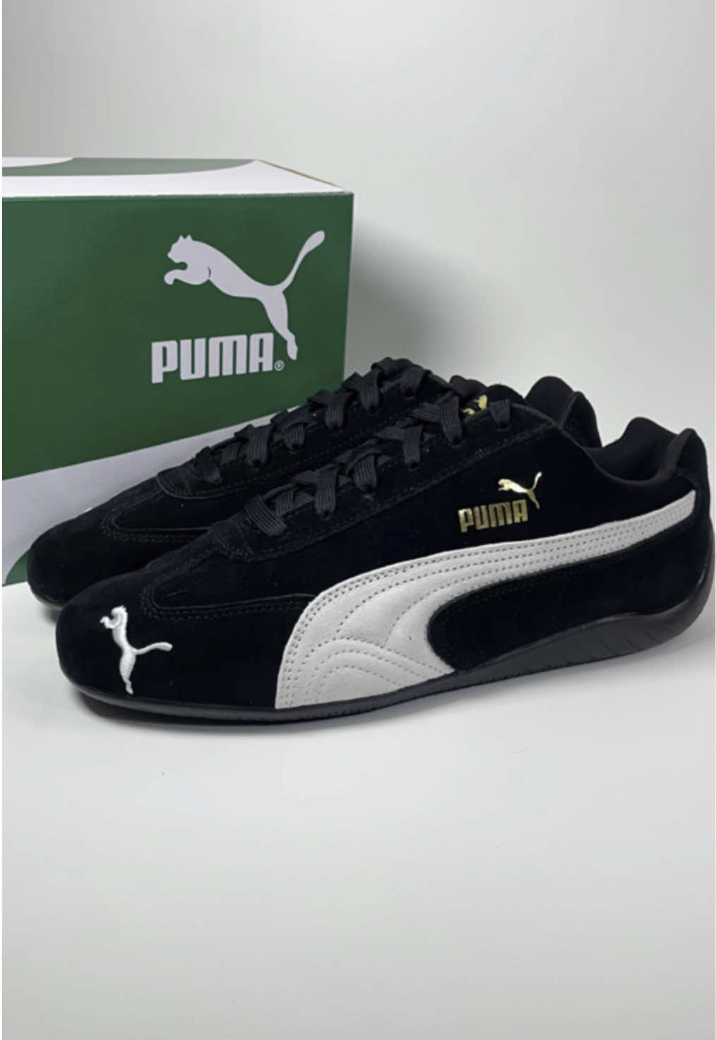 Puma Pseedcat OG ‘Black White’⚡️ Available for order now ✅ #moda_inpp #puma #speedcat #pumaspeedcat #phnomphenh #fyp 