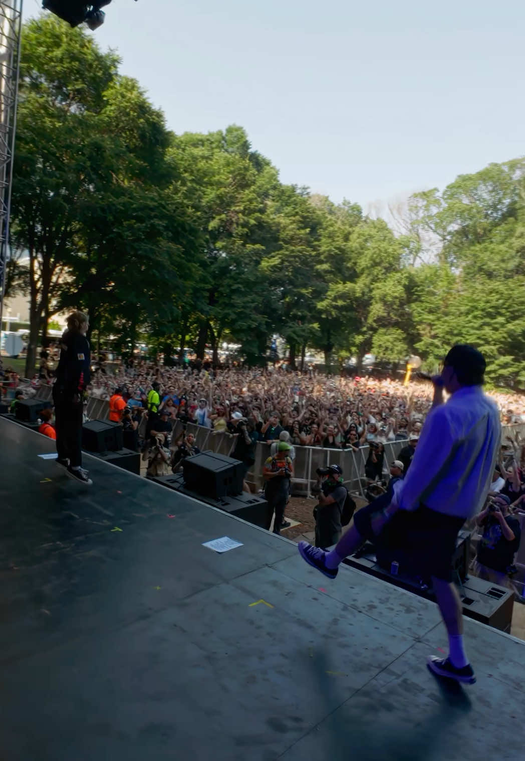 THE BADDEST @Joey Valence & Brae #lollapalooza #joeyvalenceandbrae 