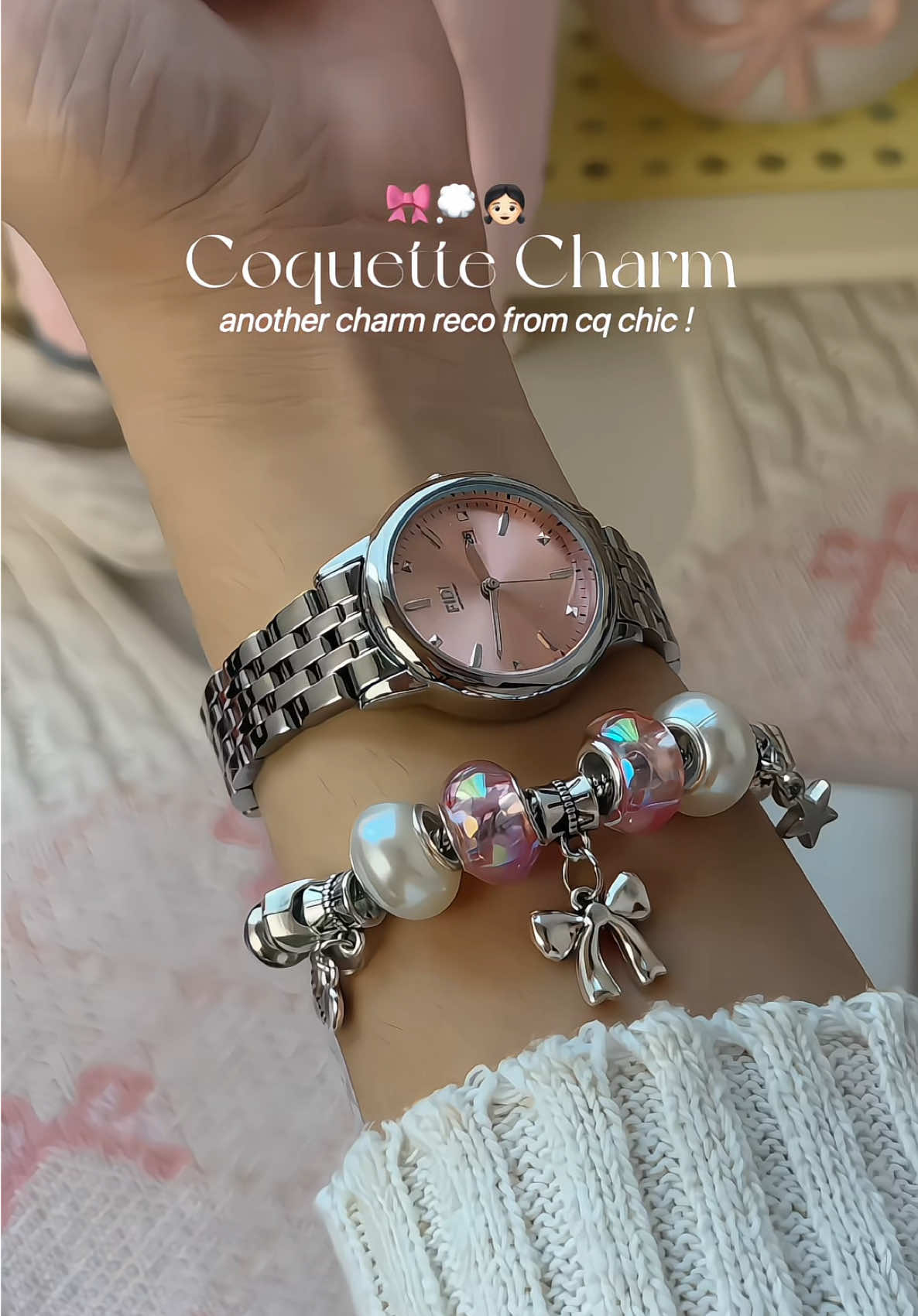 Replying to @️chea heree babe !!! sa yellow basket ! 💗💗 #charmbracelets #braceletforwomen #cutebracelet #flowerbracelet #giftforgirlfriend #braceletrecommendation #charmbraceletshop