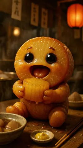 おでんシリーズ🍢どれが好きか？🥰　#foodimals #surreal 