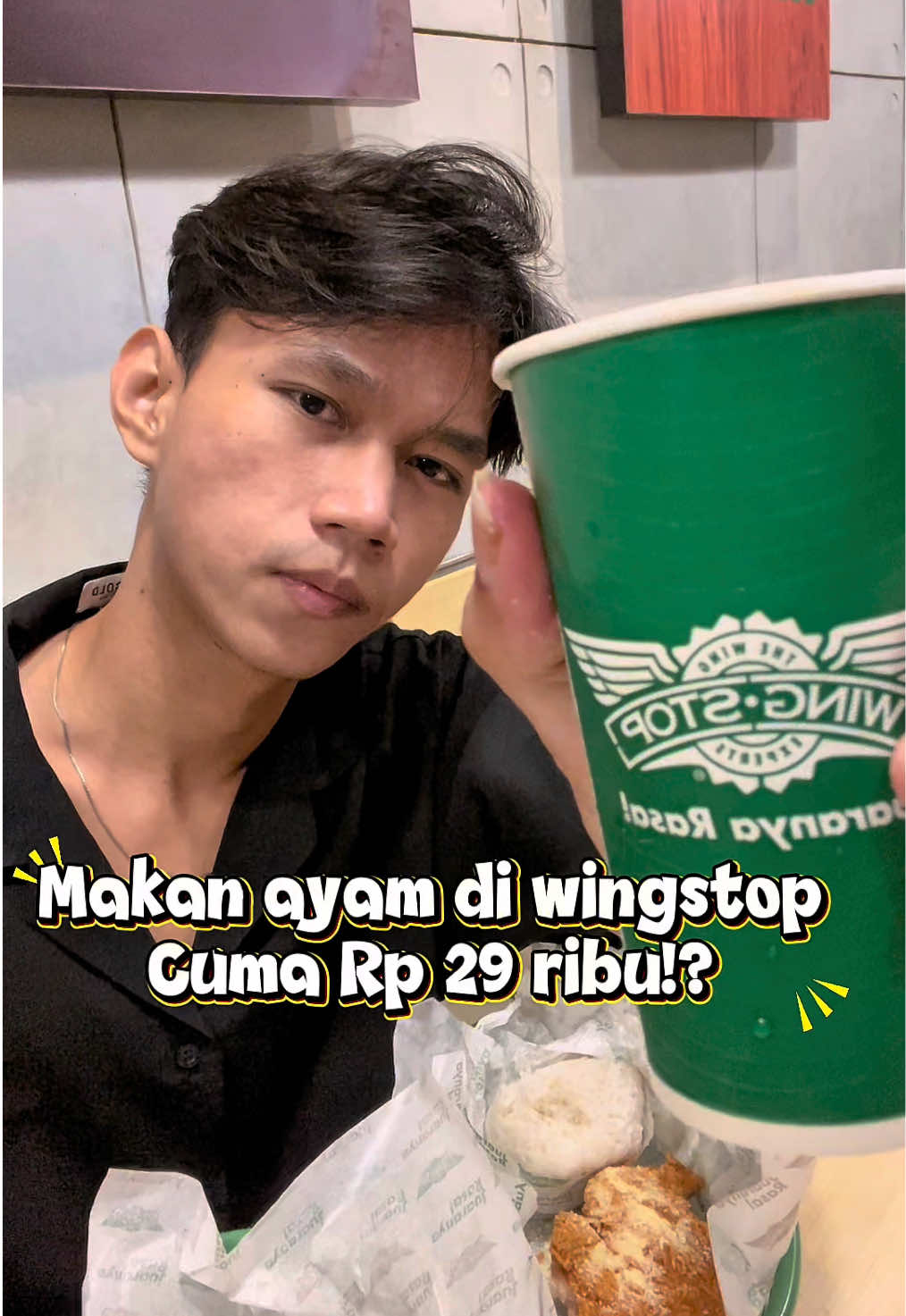 Ayam Wingstop 6 pcs cuma 29 ribu? Gak salah denger. Cuma salah kalau gak beli 🔥 @thinkyup.id  #diraktiryup #wingstop #chickentenderdipinranch #wingstopranch #wingstopranch #serunyakuliner #wheretogo               