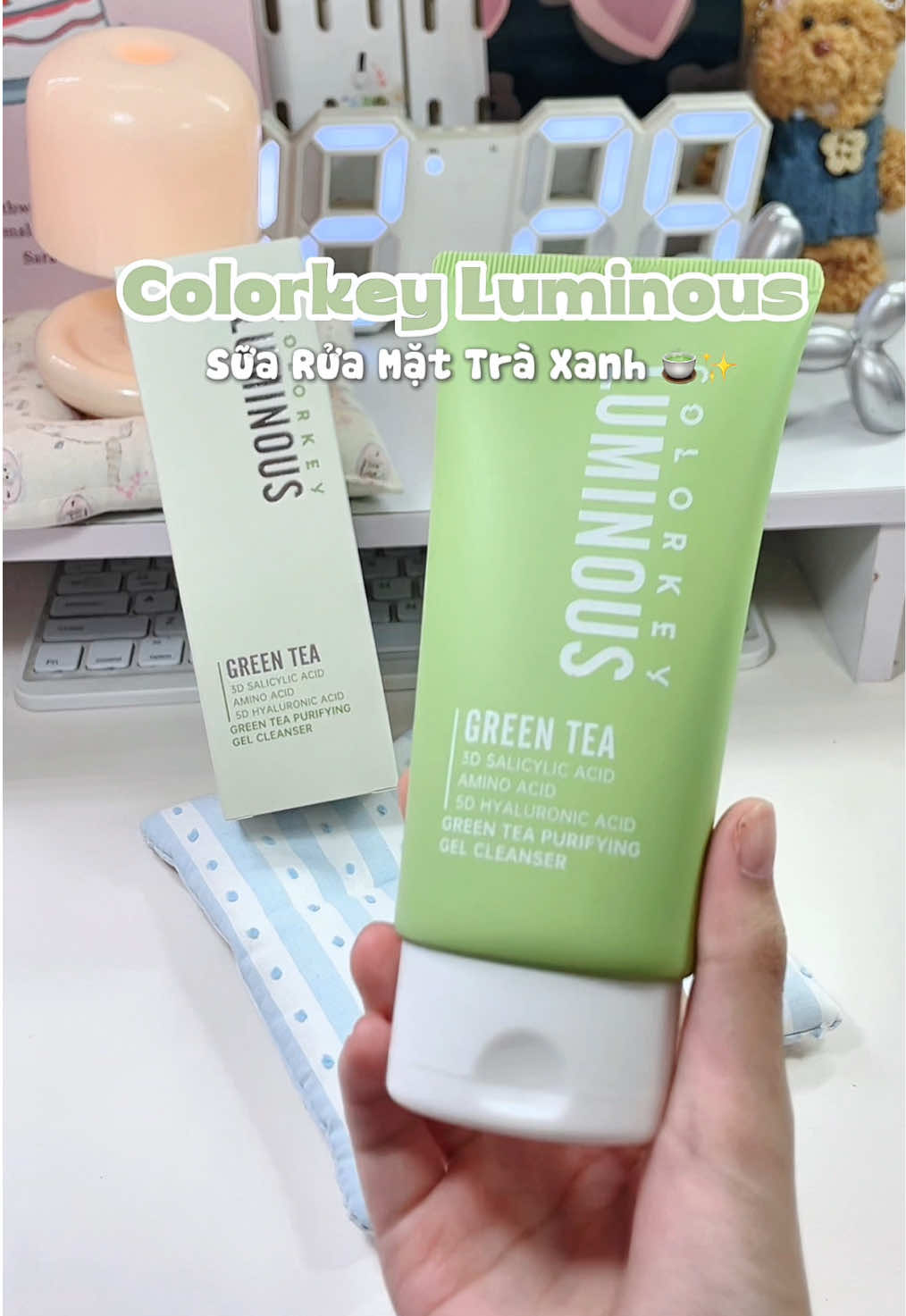 Sữa rửa mặt giá hạt dẻ qá tr🫶🏻 #suaruamat #colorkeyvn #colorkeyluminous #srmcolorkey #skincare #damun #xuhuong #viral #foryou 
