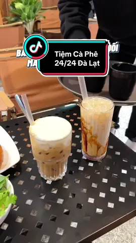 Tiệm cà phê mở 24/24 ở ngay trung tâm Đà Lạt nè mấy bạn #LearnOnTikTok #dalat #elricreview 