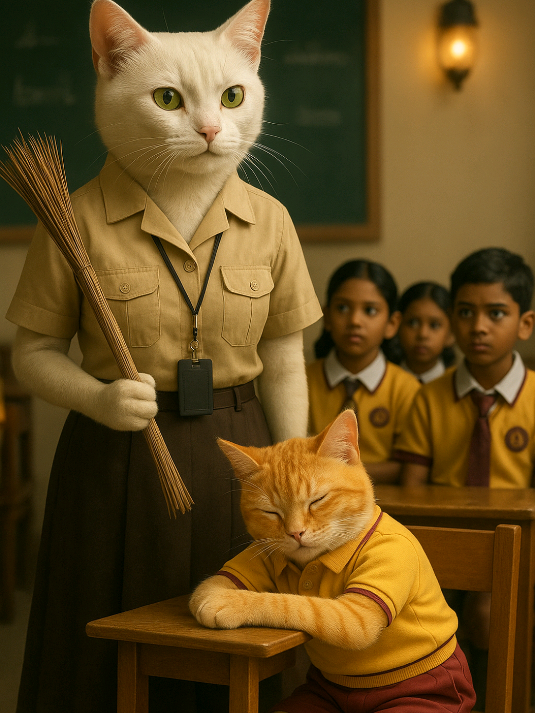 Jangan Mudah Menghakimi Seseorang  #kucing #cat #sedih #sadstory #ai 