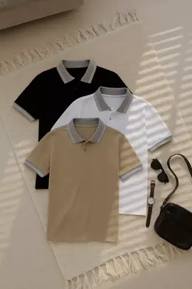 Nih rekomendasi baju polo murah 3pcs 100k #kaospolo #poloshirt #kaos #kaospria #tiktokviral 
