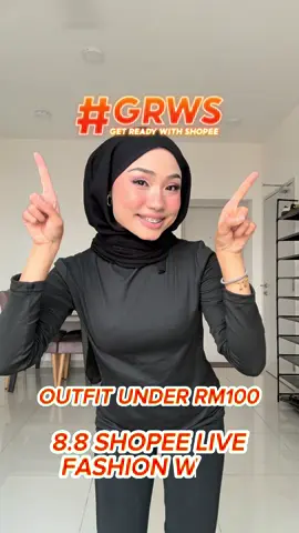 Boleh ootd bawah rm100 je dengan Sh00p33 #GRWS #88FashionWeek