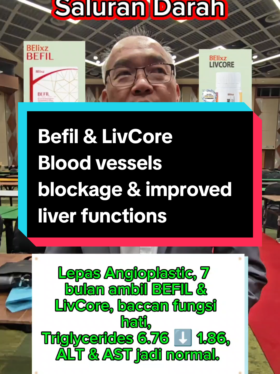 📱☎️ 016-722 8767 blood vessel blockage & liver health #LivCore #BEFIL #salurandarahtersumbat #angioplasty #liverhealth 