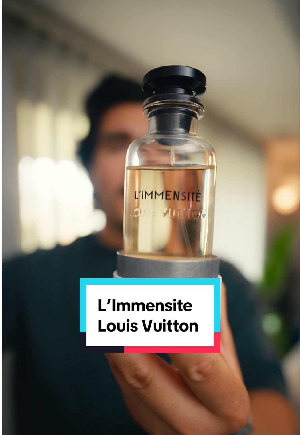 For my second Louis Vuitton bottle I got L’Immensite 🫚 This one took a while for me to warm up to but it has become such a staple in my summer rotation. #fragrancetok #fragrancereview #summerfragrance 