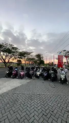 pagi hari perjalanan kekota orang😍 #fyp #vario125new #varcix 