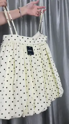 Áo bí hai dây chấm bi dễ thưn lắm mí bà #aobihaiday #aokieuhottrend #aohaiday #xuhuong #xuhuongtiktok 
