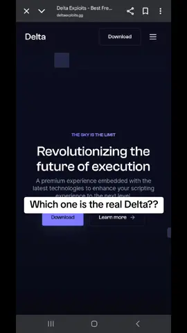 which one?? I'm confused #delta #deltaexploits #deltaexecutor #help 