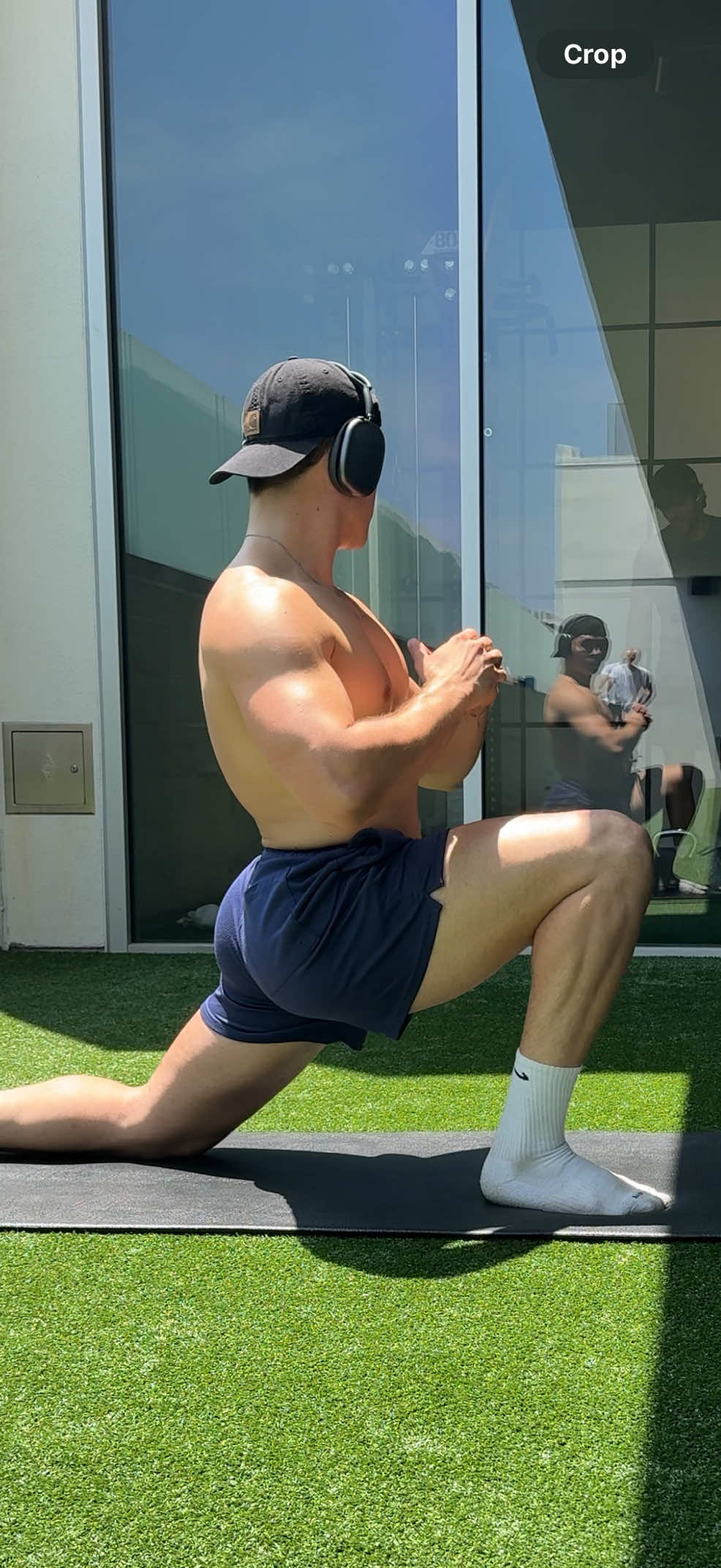 Sunday Stretch Series! - Active Stretches Here are some of my favorite active stretches to do before statics stretches, before/and after leg cardio, leg day, and dance classes!  Always best to add active/dynamic stretches before workouts and static (passive) stretching, to encourage blood flow into your muscles and prevent injury!!  #dynamicstretching #activestretching #flexibility #mobilitytraining #bodybuilder #maledancer #GymTok #fitnesstips 