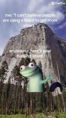 maybe this time I will get 301 views and a comment from @Slim Jim  #lizard #trend #slimjim 