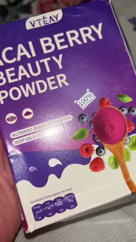 20 sachets of acai berry beauty powder 