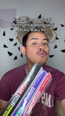 30 menit dikali 3 dalam sehari kelar ini buku SNBT sama TKA #honestunivguide 