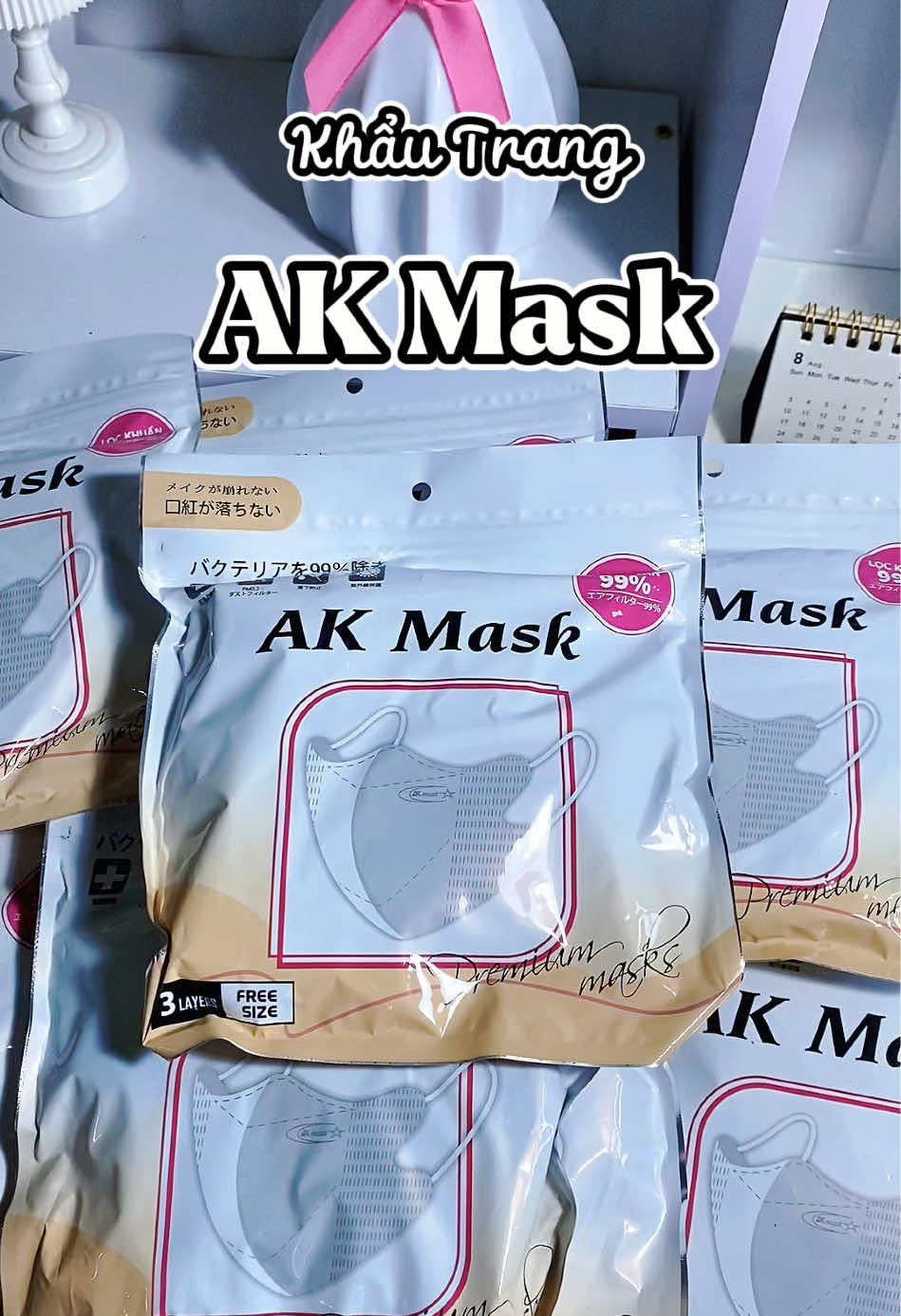 Thùng 500 chiếc khẩu trang siu ưu đãi #khautrangakmask #akmask #khautrang3lop #khautrang5d #khautrang #fyp #xuhuong 