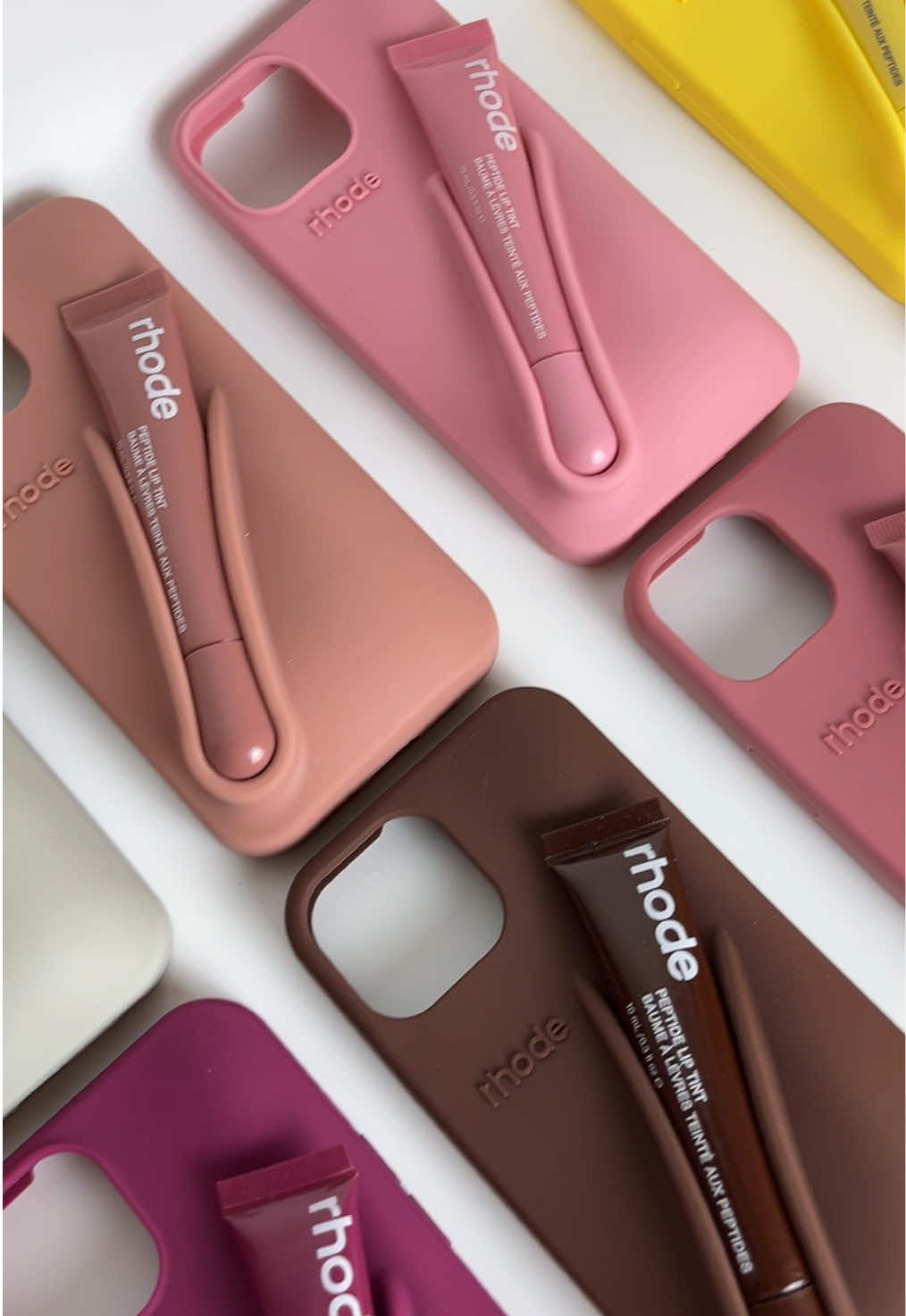 Very iconic, case with gloss #fyp #trending #iphone13 #iphonecase #viral #viralvideo #viraltiktok #rhode #rhodecase #lemontini #iphone #caseiphone #pink #pinkcase #haileybieber #hailey 