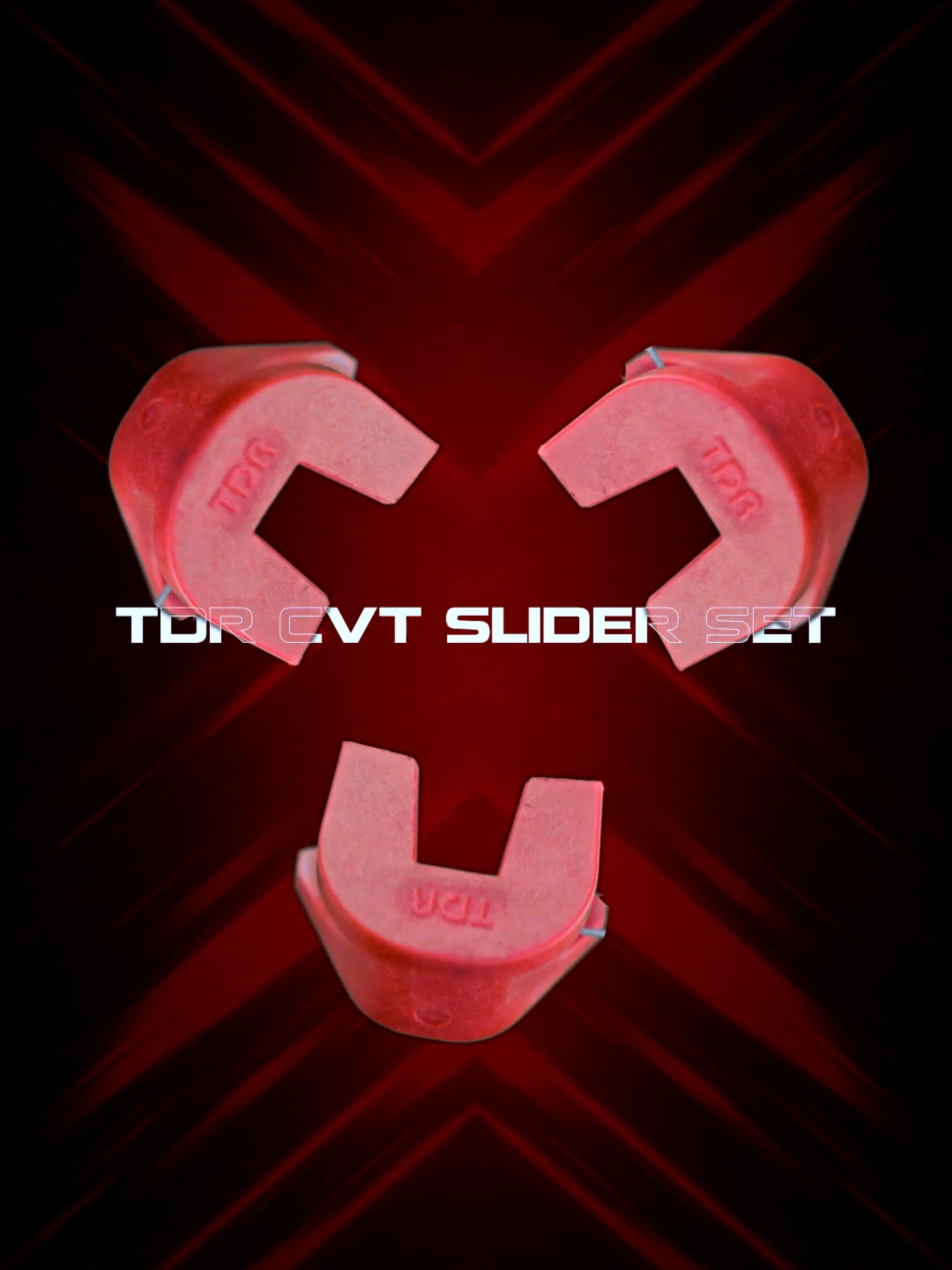 TDR CVT Slider Set – Precision & Performance in Every Rotation. Crafted with high precision and premium Teflon material, the TDR Slider keeps pulley movement stable with minimal friction. The result? Smoother acceleration, more responsive CVT, and longer-lasting components. -------- TDR CVT Slider Set – Presisi & Performa di Setiap Putaran. Didesain dengan tingkat presisi tinggi dan material teflon berkualitas, TDR Slider menjaga pergerakan pulley tetap stabil dan minim gesekan. Hasilnya? Akselerasi lebih halus, CVT lebih responsif, dan komponen lebih tahan lama. -------- TDR CVT Slider Set – ความแม่นยำ และประสิทธิภาพในทุกรอบการหมุน ออกแบบด้วยความแม่นยำขั้นสูง และวัสดุเทฟลอนคุณภาพ TDR Slider ช่วยให้การเคลื่อนที่ของพูลเล่ย์มีความเสถียร และลดแรงเสียดทาน ผลลัพธ์ที่ได้คือ การเร่งความเร็วที่ไหลลื่นขึ้น ระบบ CVT ที่ให้การตอบสนองได้ดีขึ้น และยืดอายุการใช้งานของชิ้นส่วนให้ยาวนาน #TDR #TDRracing #HighPerformanceTechnology #HighPerformanceZone #HighPerformanceSolutions #WeMoveAsOne #RideToThrive #TDRSlider