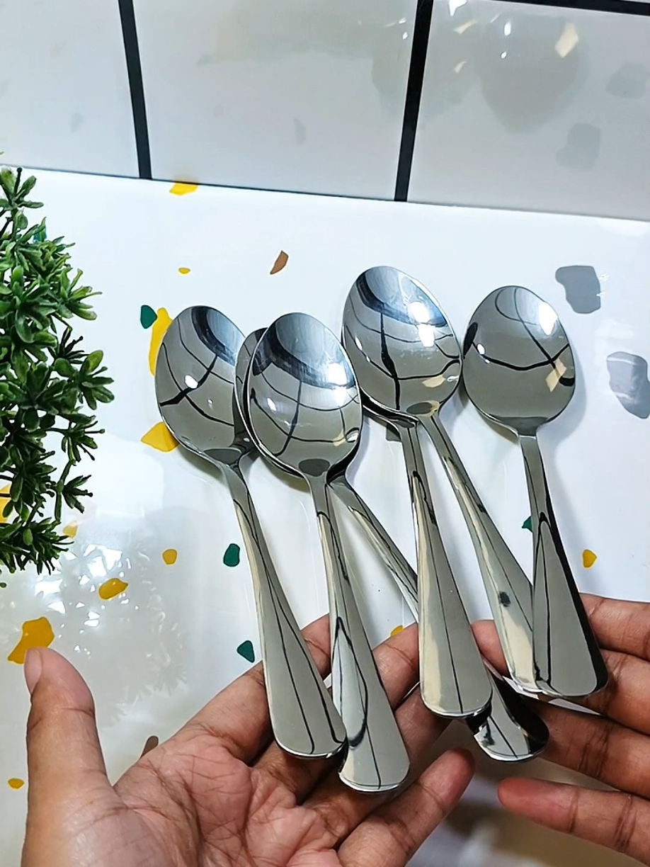 Sendok Stainless Tebal Murah #sendok #sendokmakan #sendokstainless #sendokmurah #sendokstainlislusinan #alatmakan #peralatandapur 